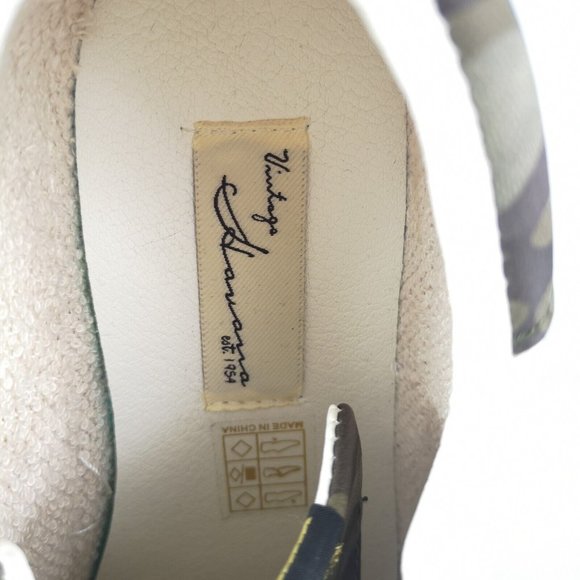 NEW Vintage Havana Sneakers women's 6.5 US White Camo - Picture 8 of 9